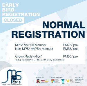 Malaysian Clinical Pharmacy Symposium – MCPS 2.0