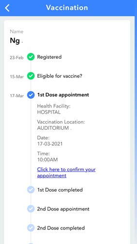 Mysejahtera vaccine appointment