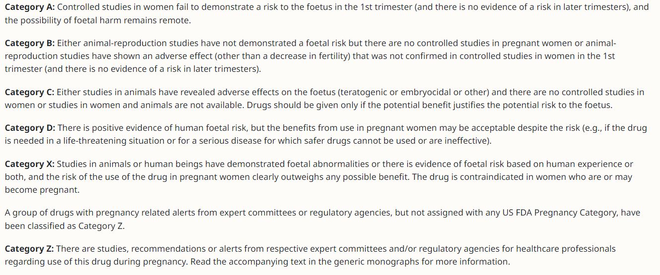 OTC Dispensing in Pregnancy MPS Young Pharmacist Chapter